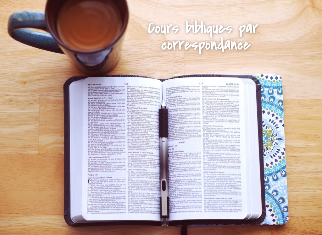 Nouveaux cours bibliques